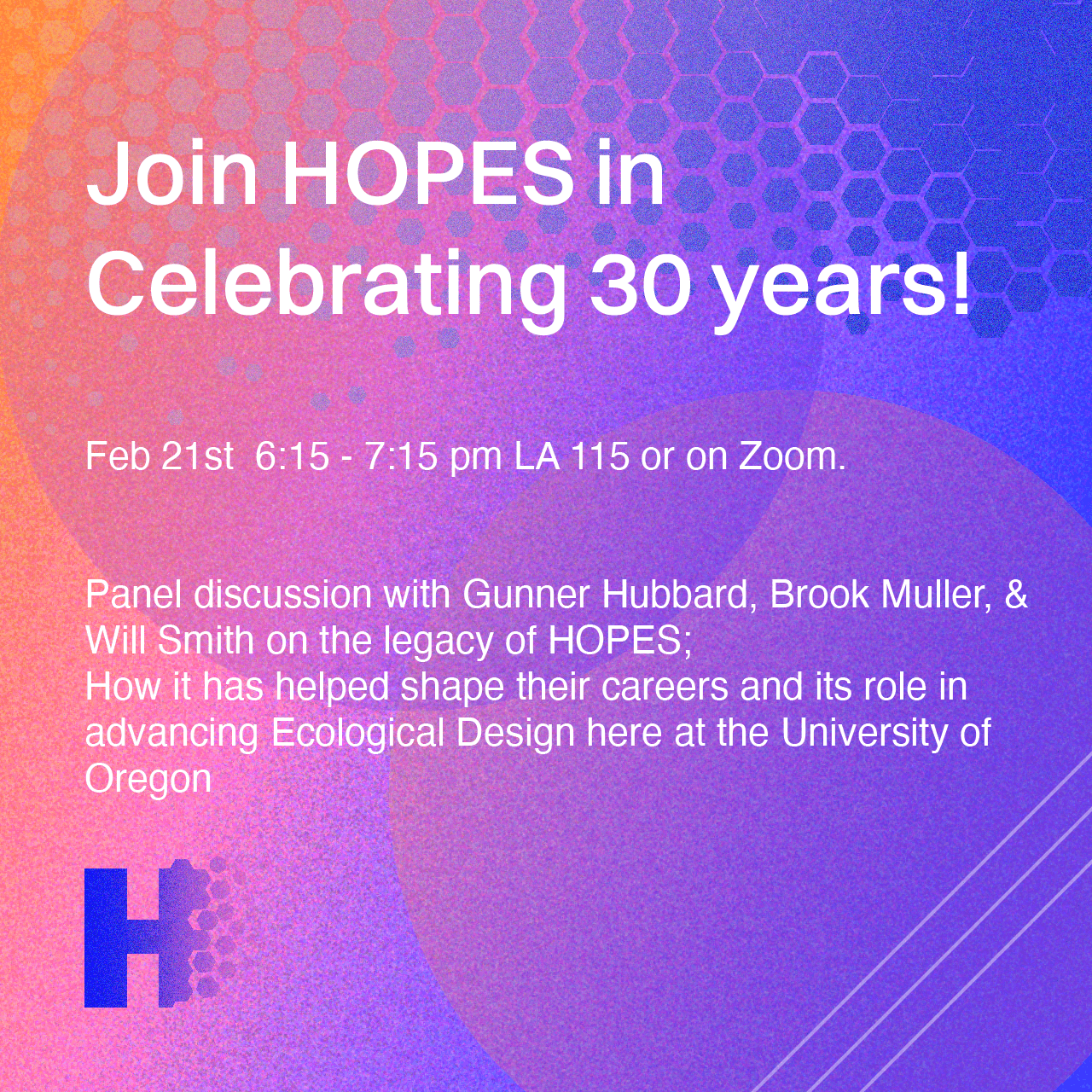 30th Anniv Post 1