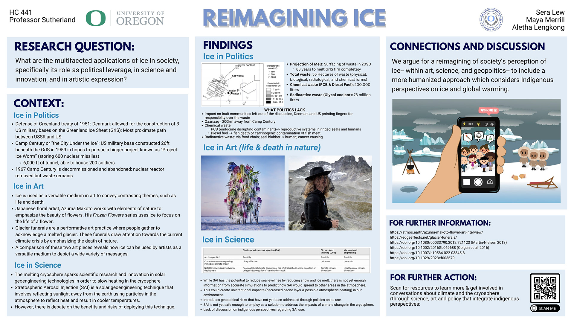 Ice and Climate Change